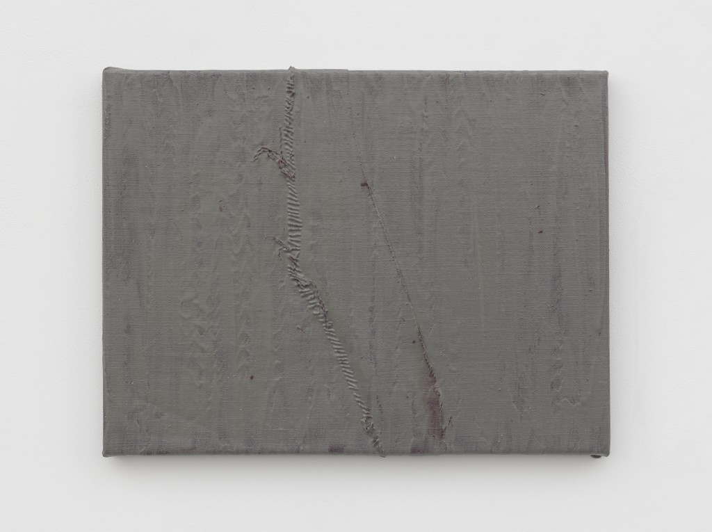 Sergej Jensen Untitled (Grey plastic scar) 2013